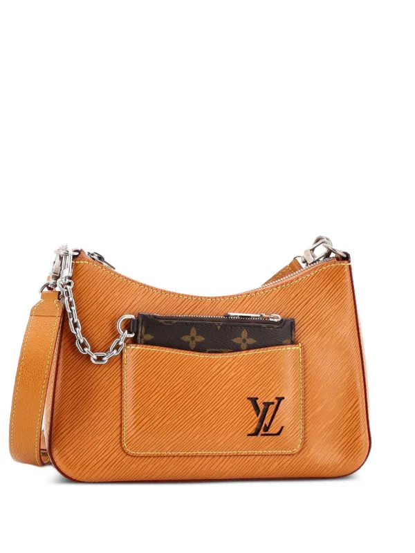 Louis Vuitton Pre-owned Marelle Handbag Epi Leather Hobo Bag in Brown