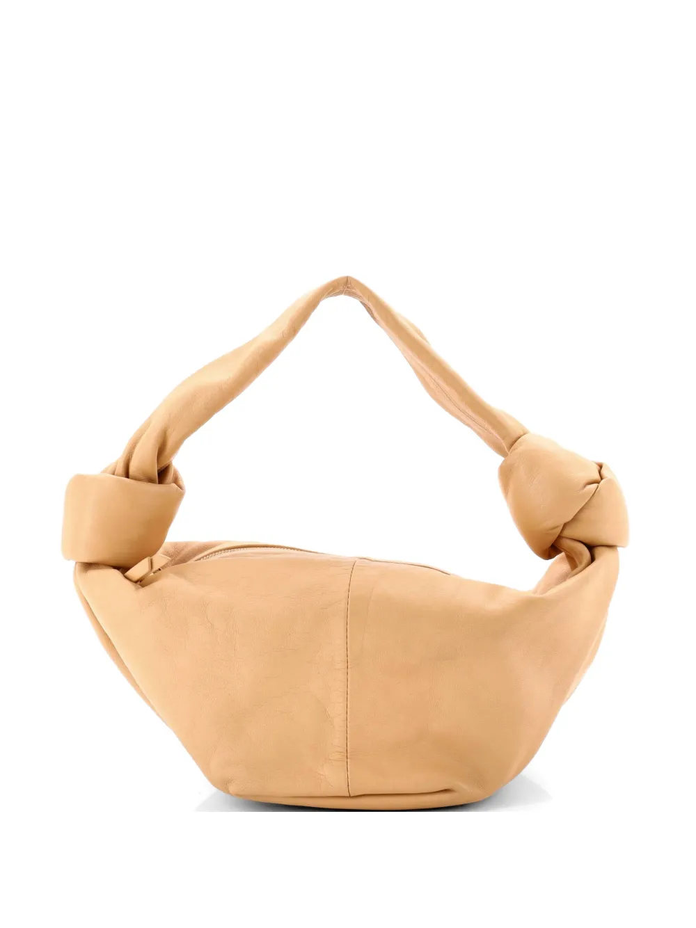 Bottega Veneta Pre-Owned Double Knot Leather Mini hobo bag - Toni neutri