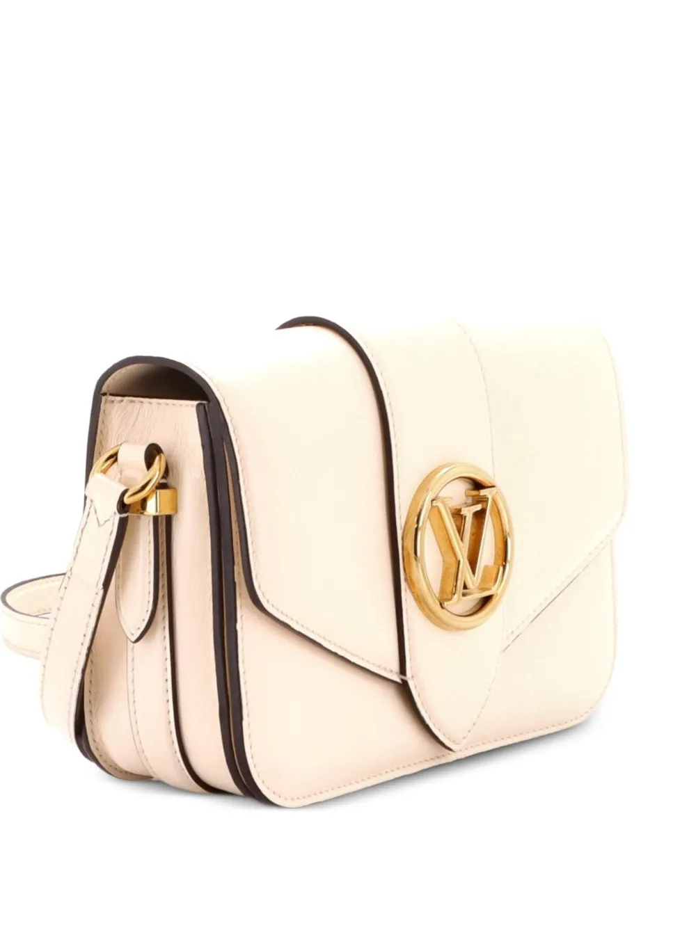 Louis Vuitton Pre-Owned LV Pont 9 Bag Leather crossbody bag - Nude