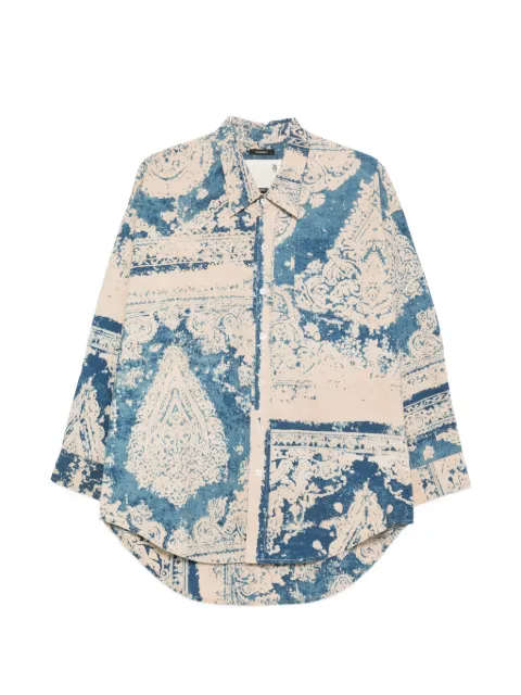 R13 paisley-print shirt