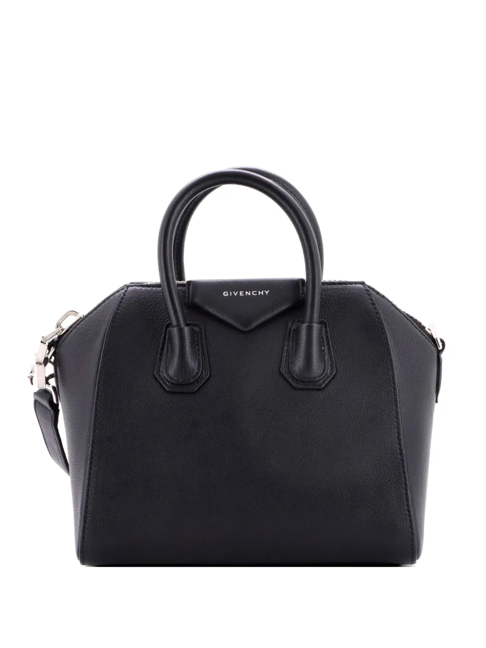 Givenchy Pre-Owned Antigona Bag Leather Mini crossbody bag - Nero