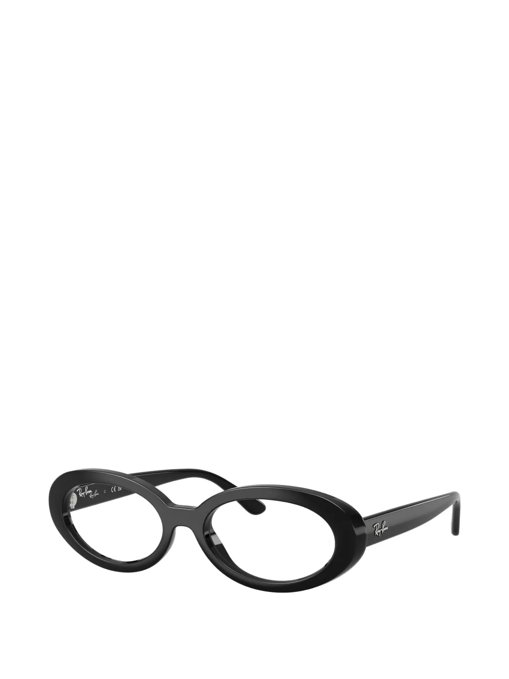 Ray-Ban oval-frame glasses - Nero