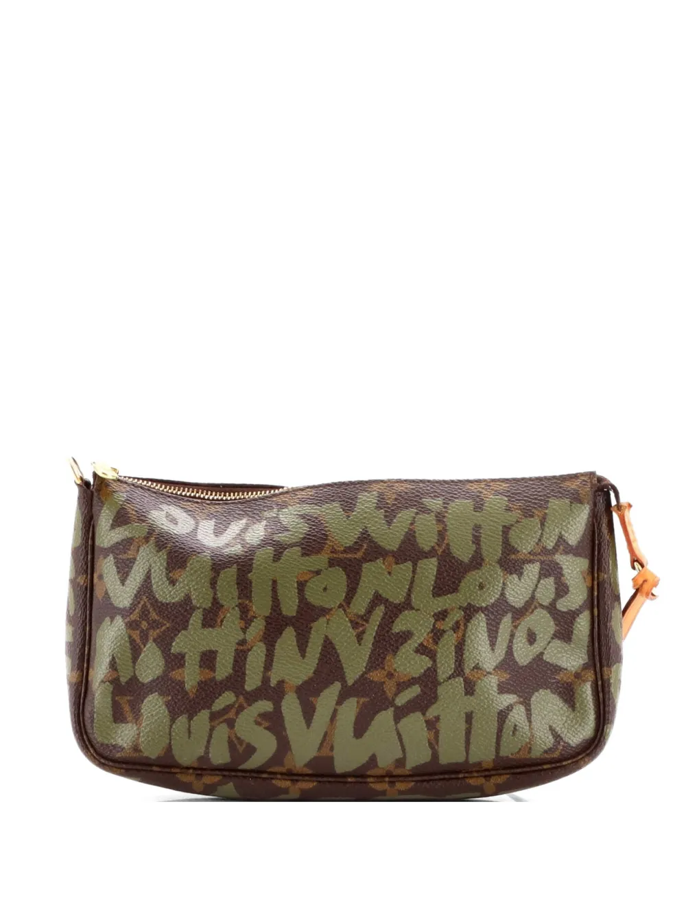 Louis Vuitton Pre-Owned Pochette Accessoires Limited Edition Monogram Graffiti shoulder bag - Marrone