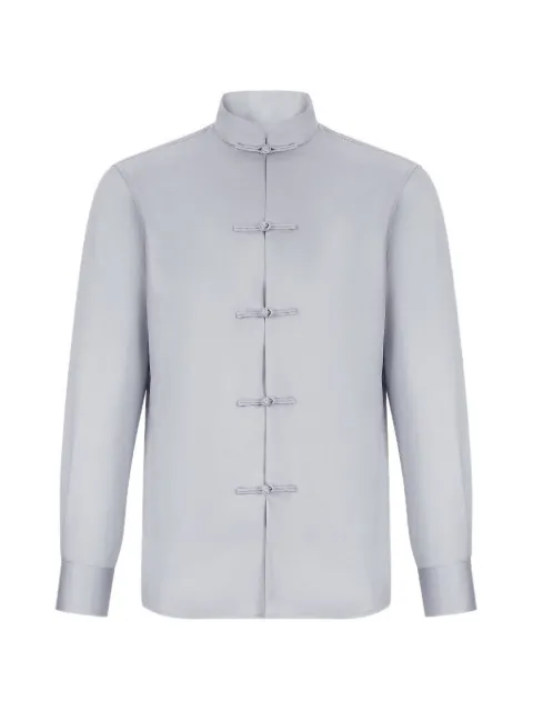 Shanghai Tang camisa con botones de nudo