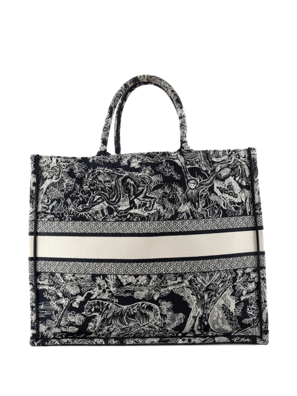 Christian Dior Pre-Owned ブック エンブロイダリーキャンバス ラージ