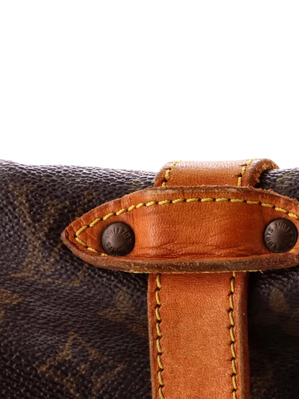 Louis Vuitton Pre-Owned ソミュール モノグラムキャンバス 35