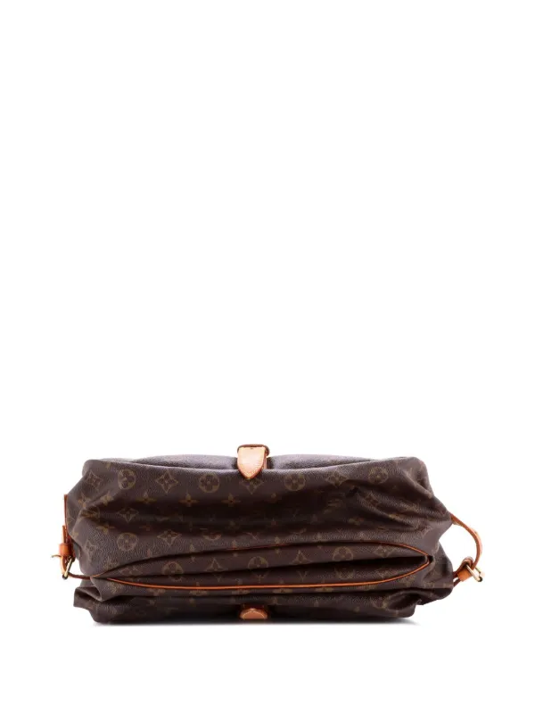 Louis Vuitton Pre-Owned ソミュール モノグラムキャンバス 35