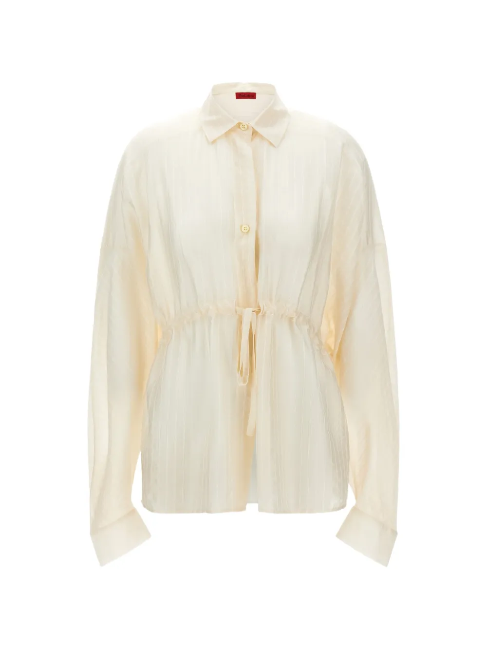 THELATEST striped button shirt - Nude