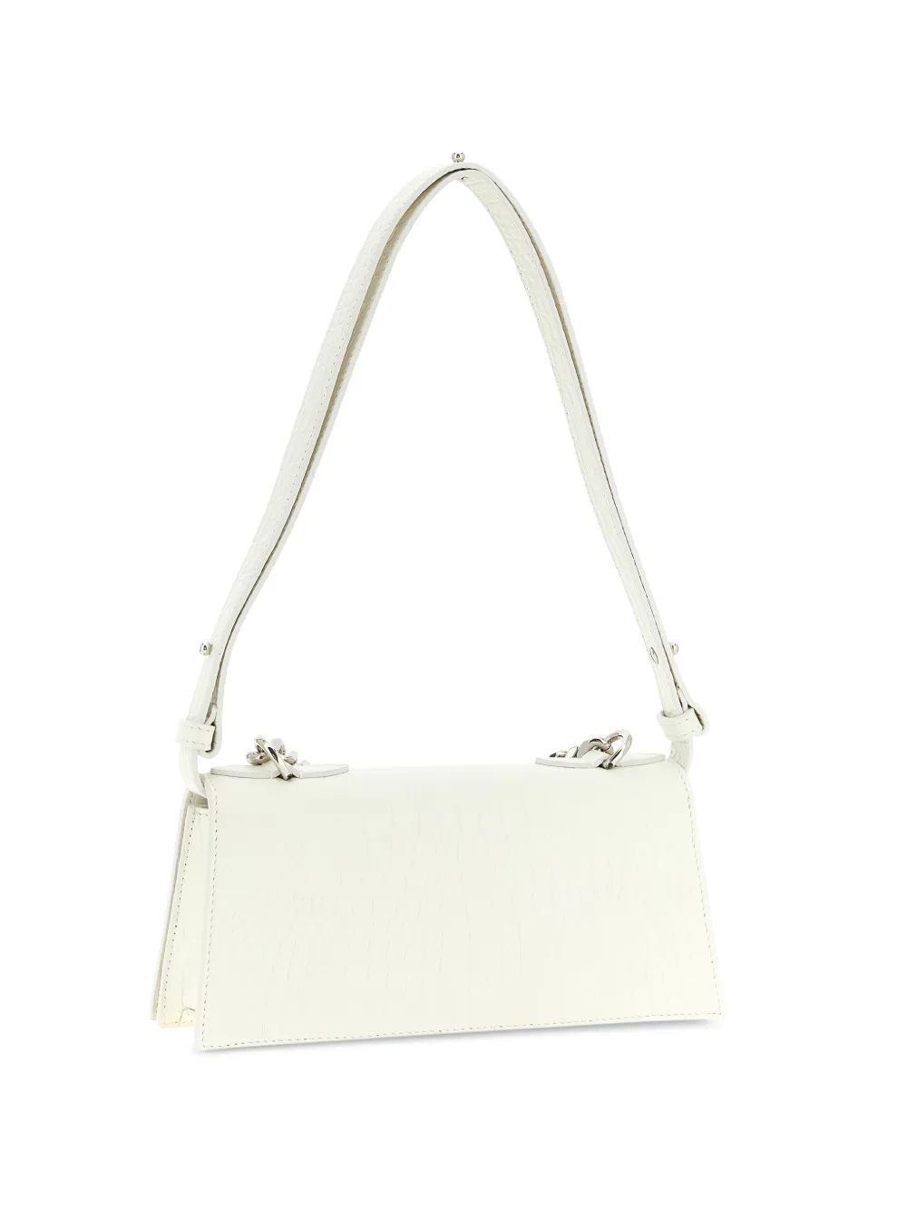 Alexander McQueen Schoudertas met sieraden Wit
