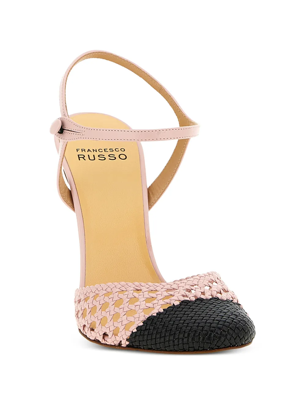 Francesco Russo Gehaakte pumps Roze