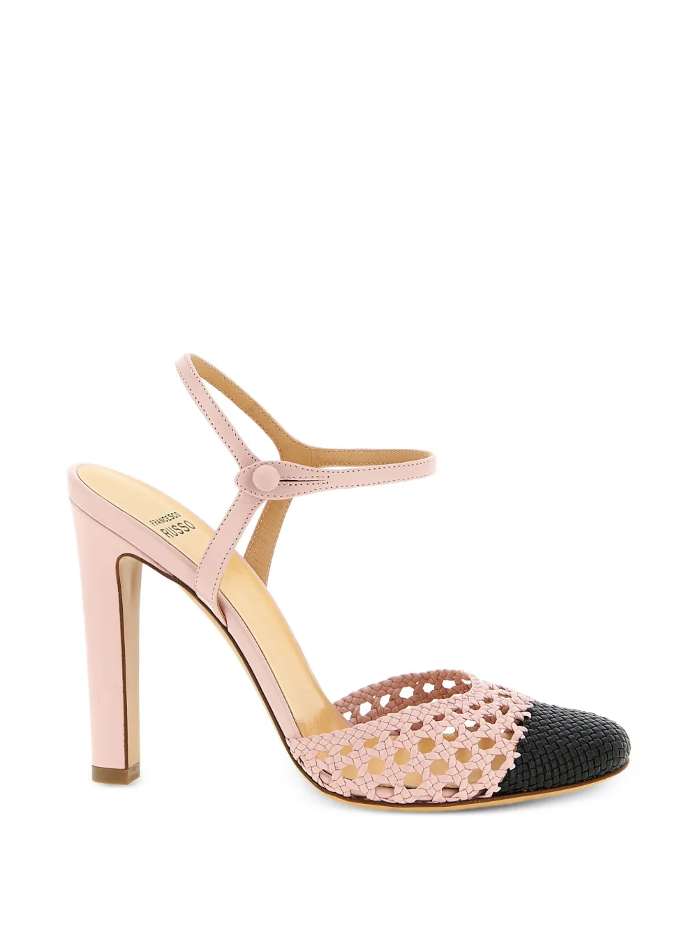 Francesco Russo Gehaakte pumps Roze