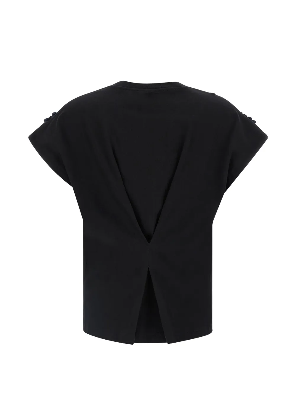  Nude Sequin T-shirt - Black 