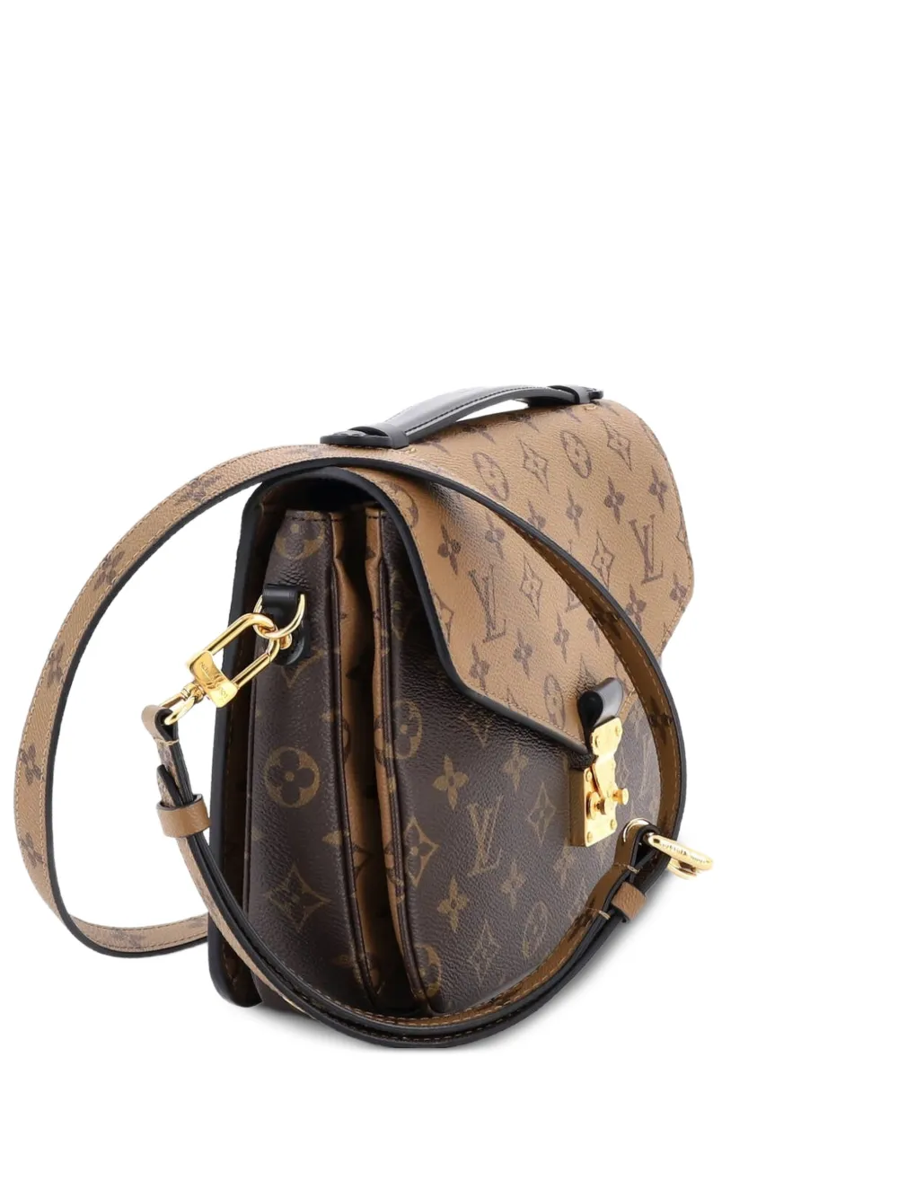 Louis Vuitton Pre-Owned Pochette Metis Reverse Monogram Canvas crossbody bag - Marrone