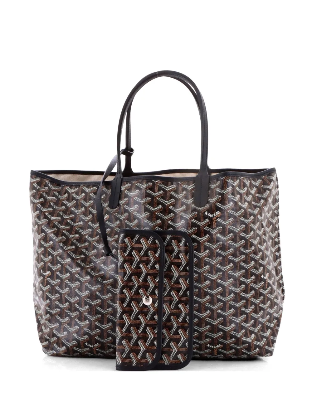 Goyard Pre-Owned Saint Louis Coated Canvas PM tote bag - Nero