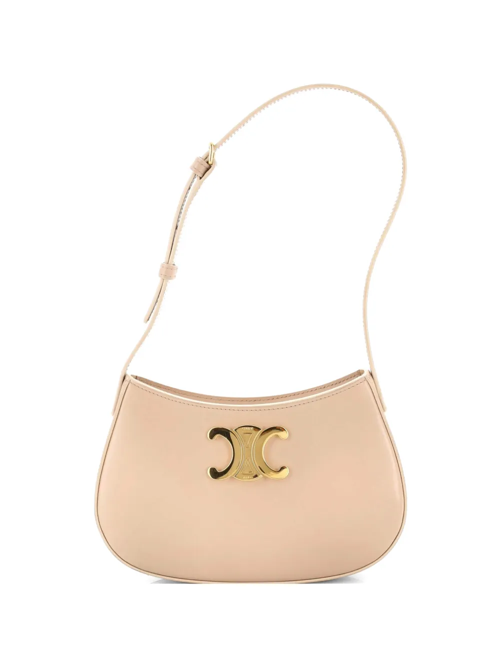 Celine Pre-Owned Triomphe Tilly Bag Smooth Calfskin Medium shoulder bag - Toni neutri