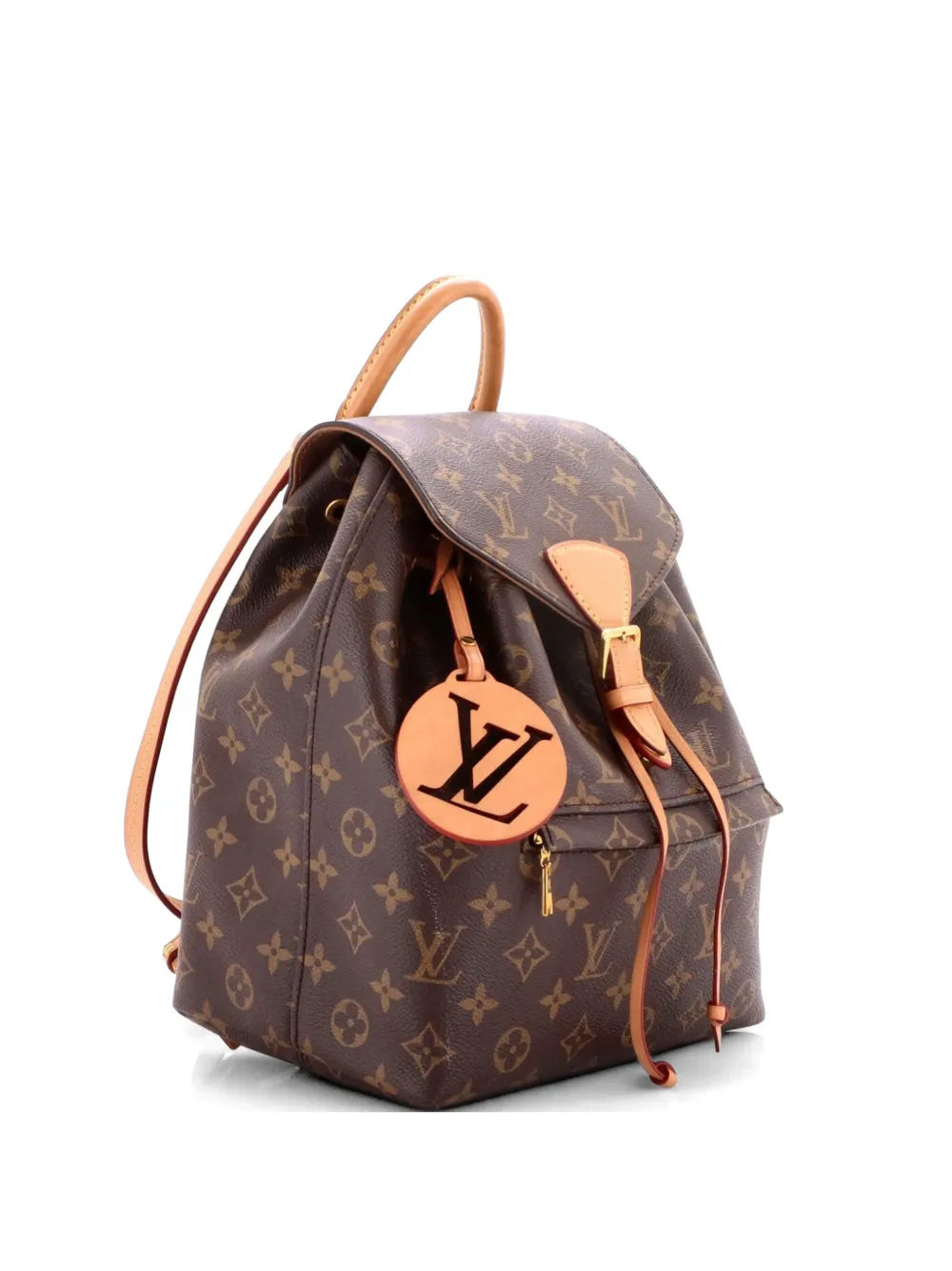 Louis Vuitton Pre-Owned Montsouris NM Monogram Canvas PM backpack - Marrone