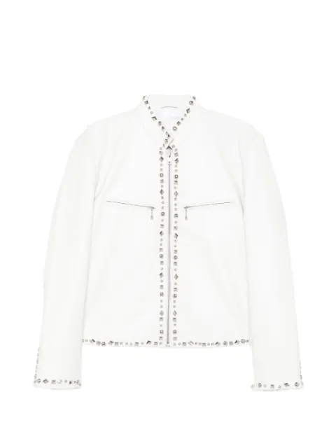 R13 Cafe racer studded jacket