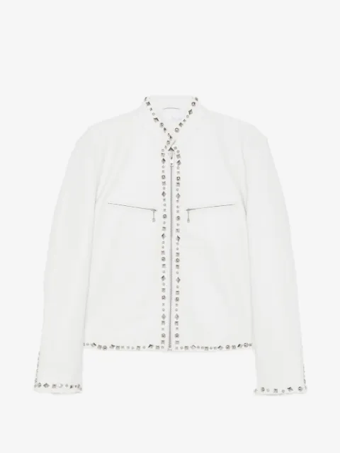 R13 Cafe racer studded jacket