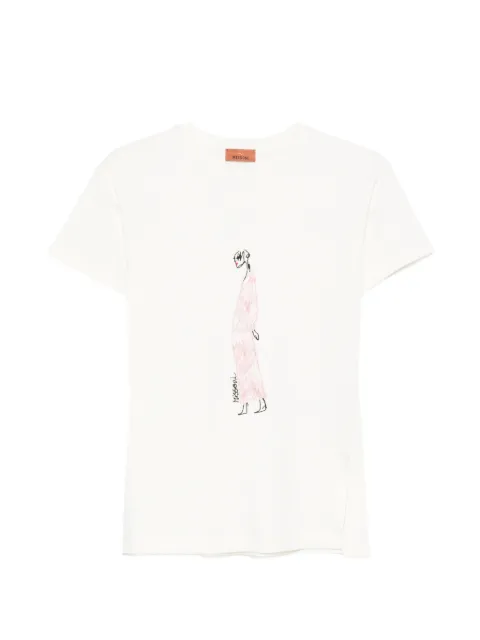 Missoni Kids футболка с вышивкой
