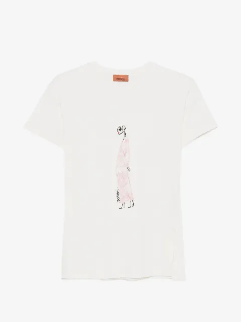 Missoni Kids Camiseta com bordado gráfico