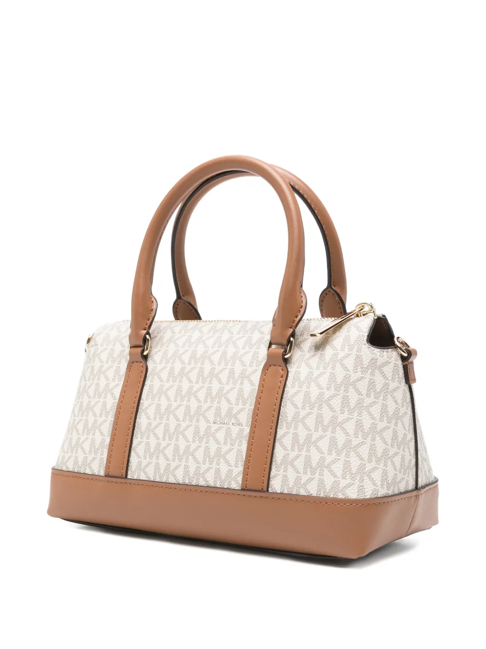 Michael Kors Kleine shopper met logo-bedel Beige