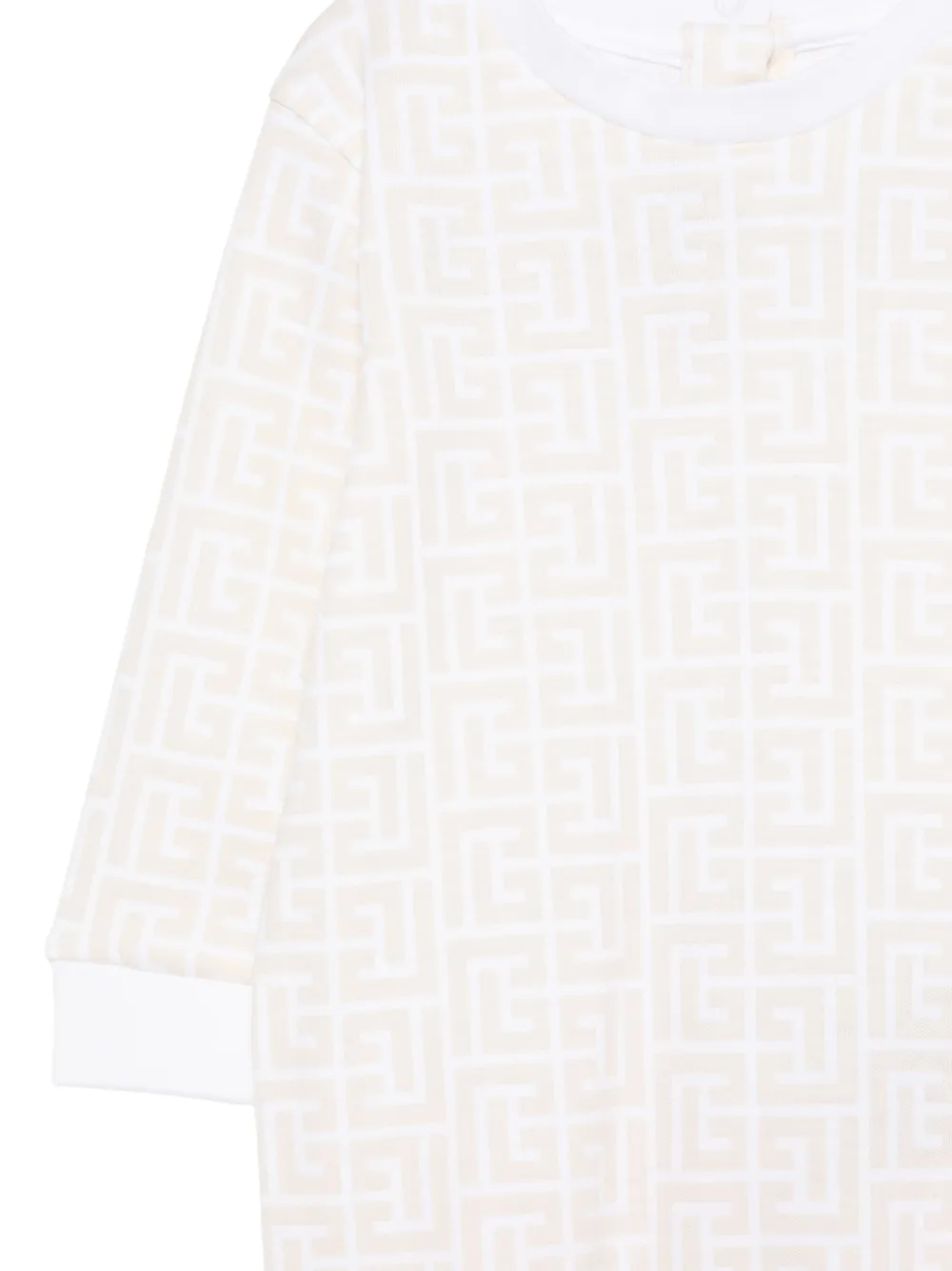 Balmain Kids Pyjama met patroon Wit
