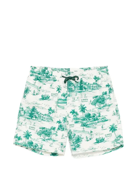 MC2 Saint Barth Gustavia printed swim shorts