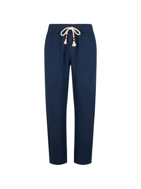 MC2 Saint Barth Calais linen trousers in solid colour