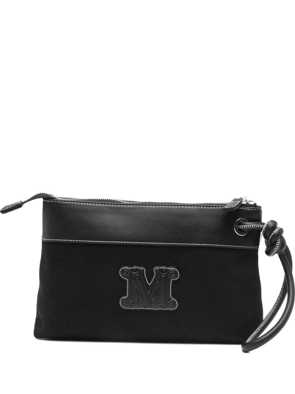 Max Mara appliqué bag - Nero