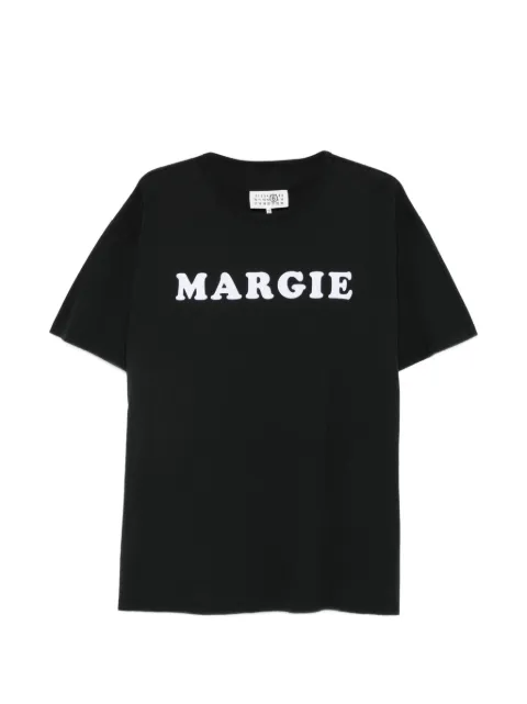 MM6 Maison Margiela playera con detalle del logo