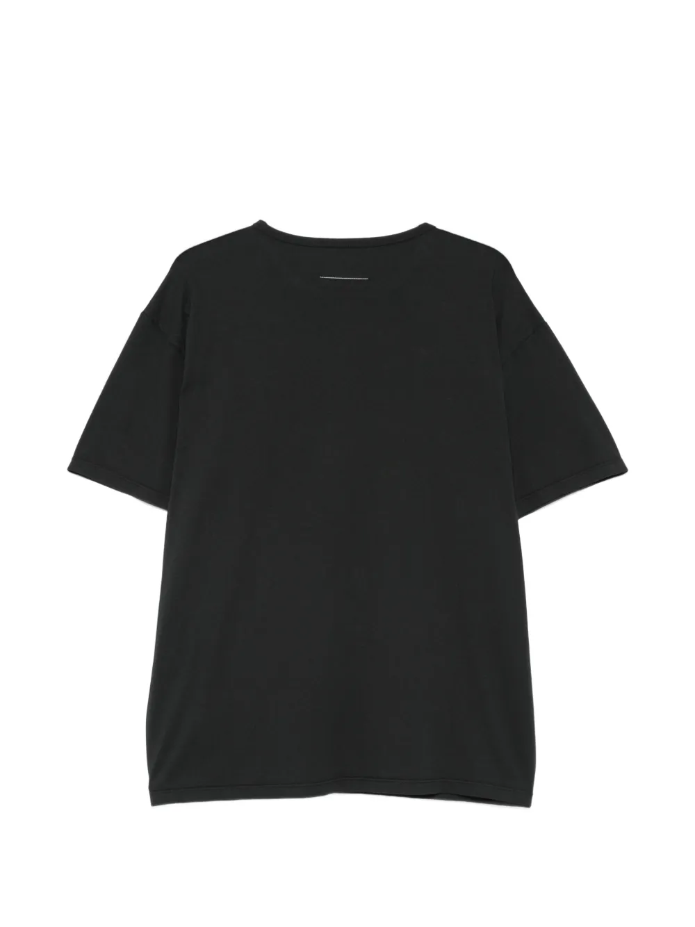 MM6 Maison Margiela T-shirt met logodetail Zwart