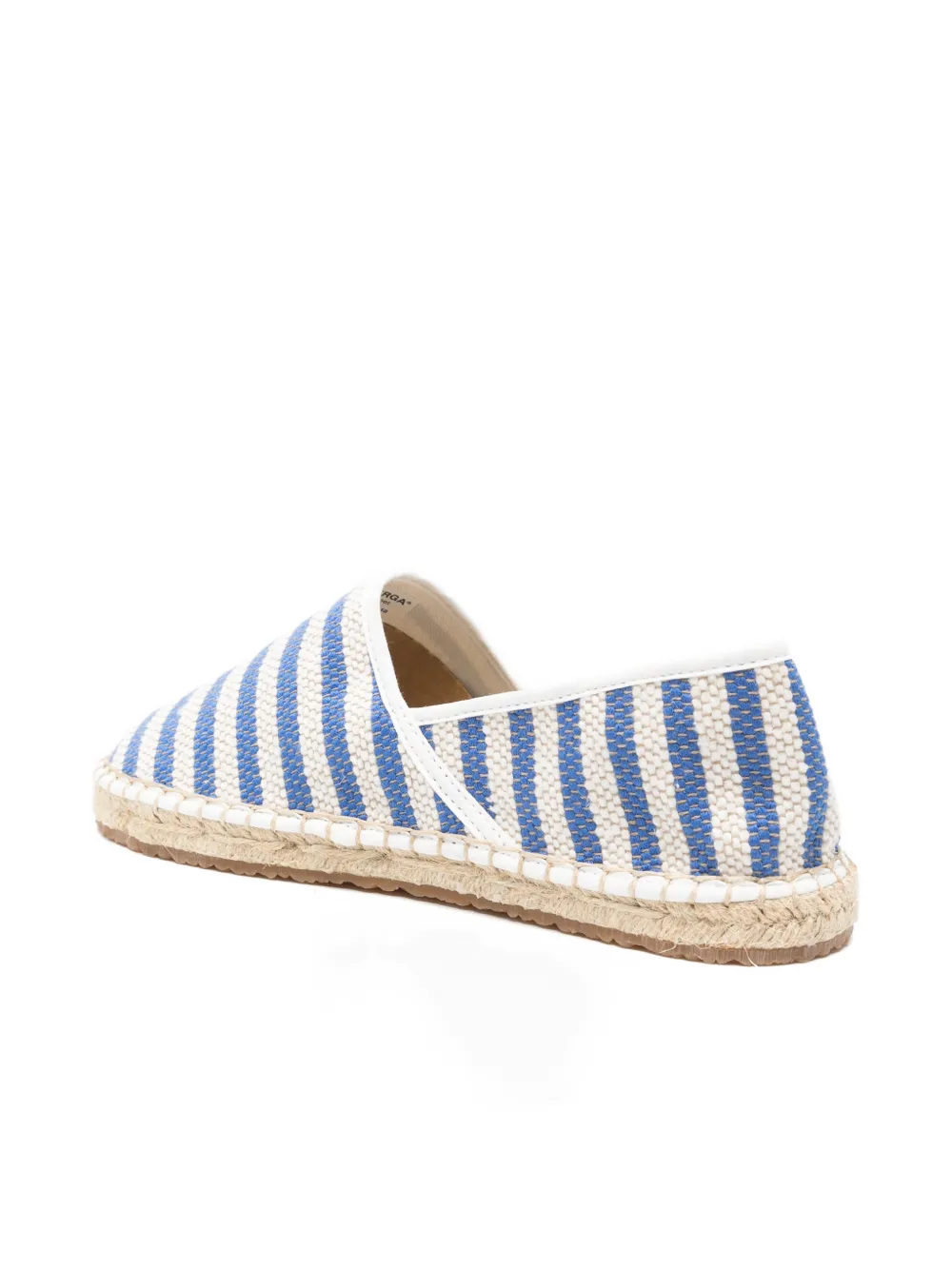 Superga 3009 striped espadrilles Blauw