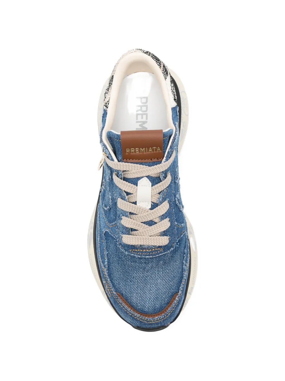 Premiata Denim sneakers Blauw