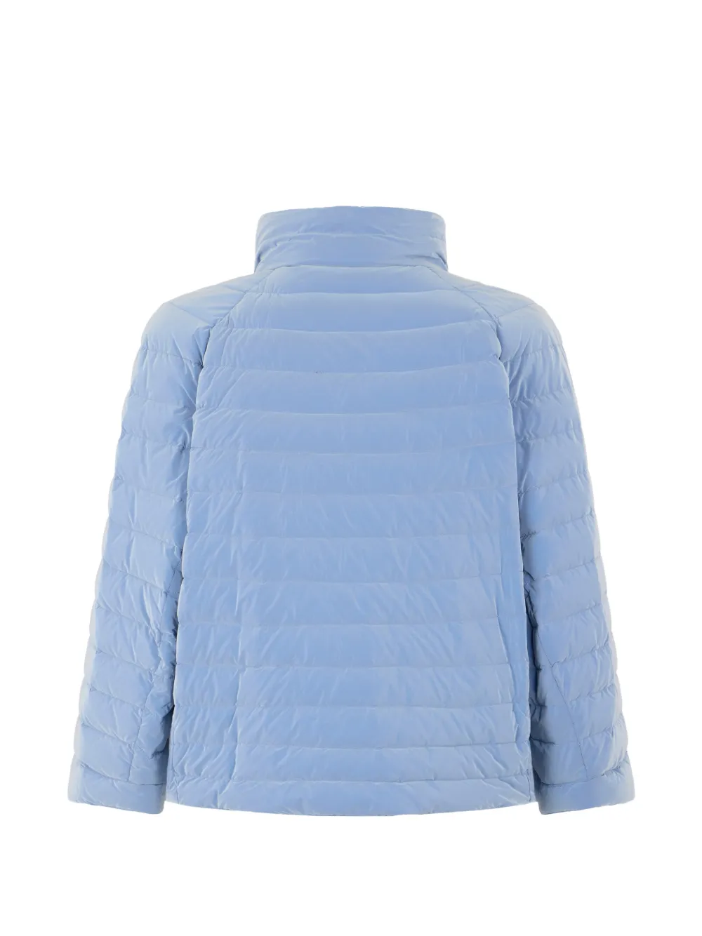 Moorer Gewatteerd jack met hoge kraag Blauw