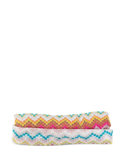Missoni zig-zag hair accessory