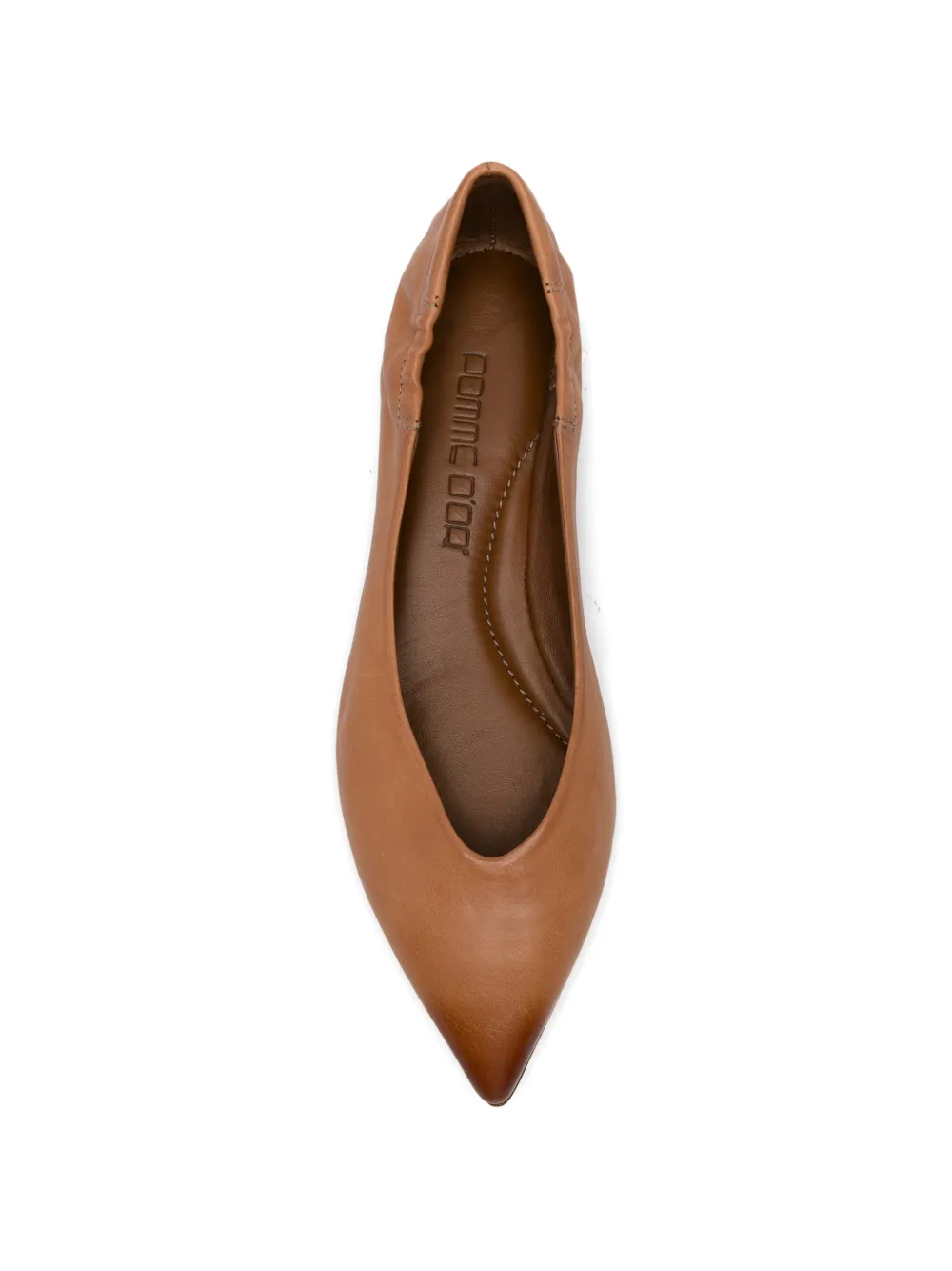 Pomme D´Or Ingrid 1000 pointed ballet flats Bruin