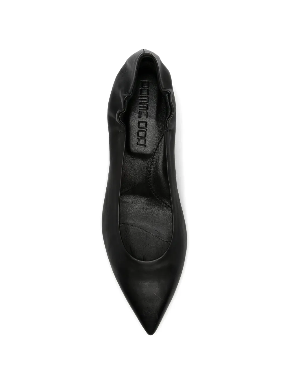 Pomme D´Or Pumps met puntige neus Zwart