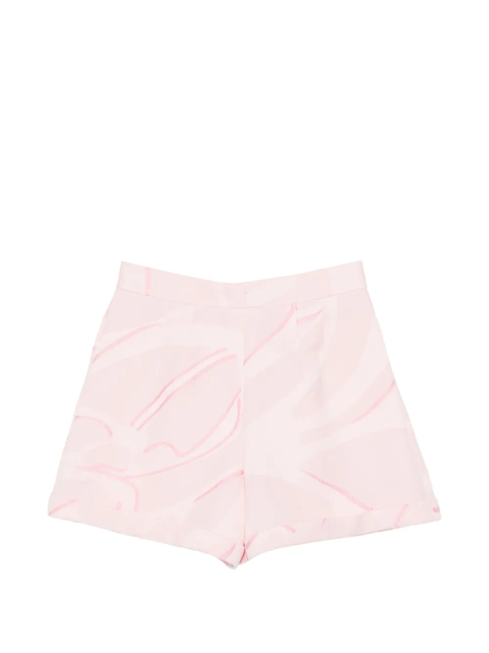 SHIATZY CHEN Lichtgewicht shorts met jacquard Roze