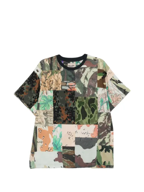 GALLERY DEPT. mixed-patchwork camouflage T-shirt