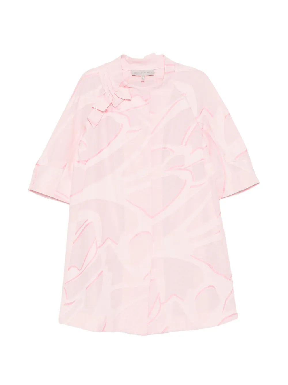 SHIATZY CHEN jacquard coat - Pink