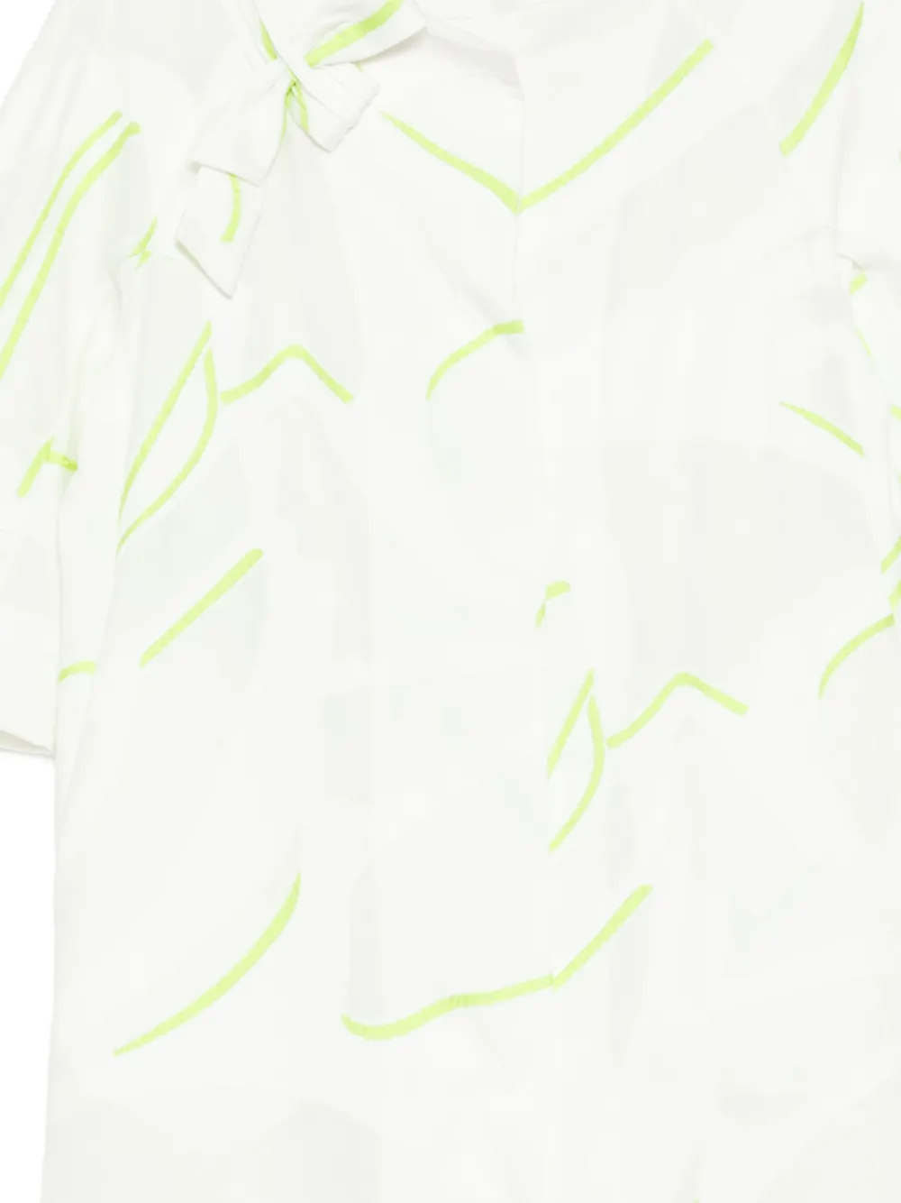 SHIATZY CHEN Jas met jacquard Wit