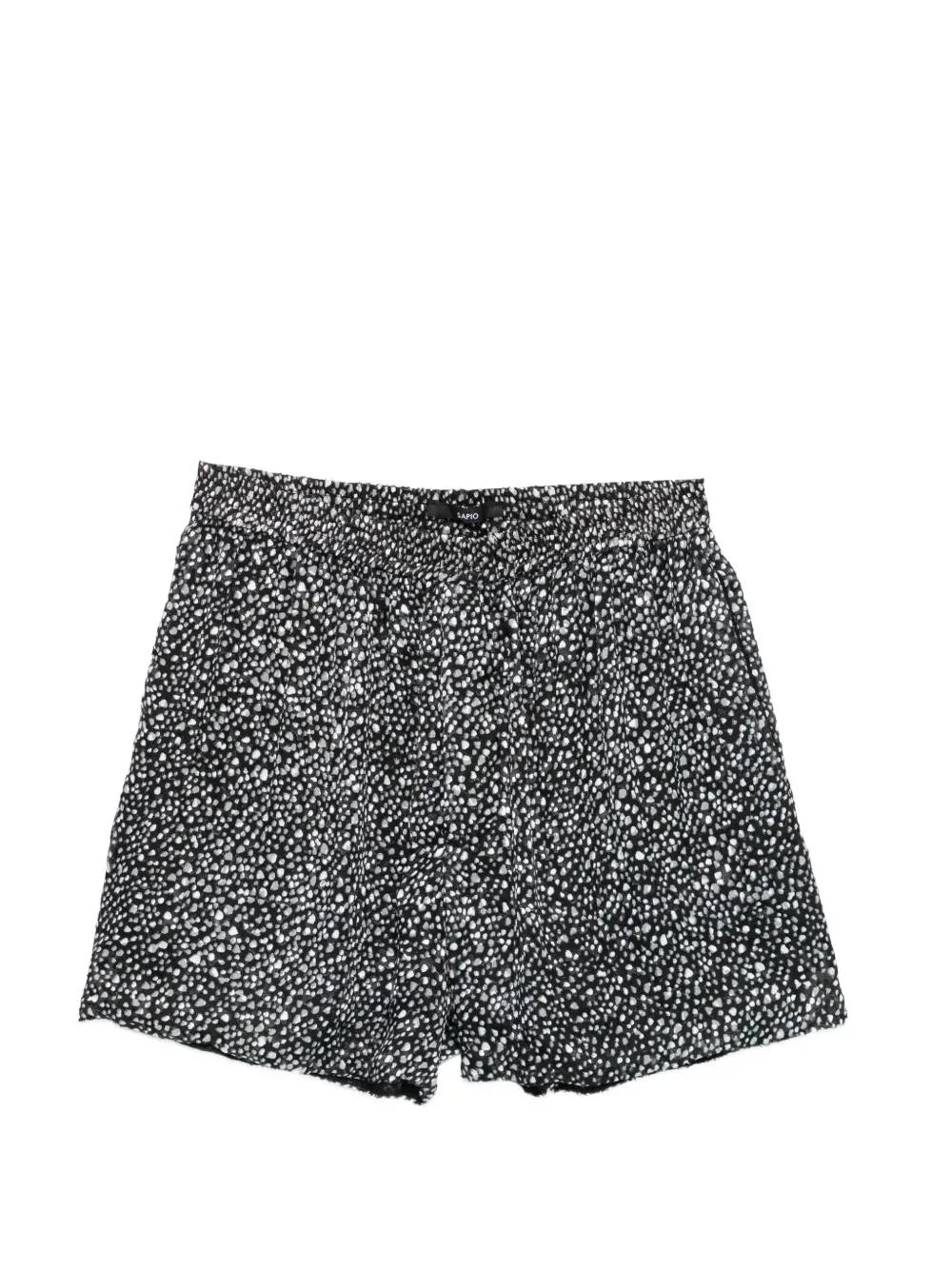 SAPIO dotted shorts - Nero