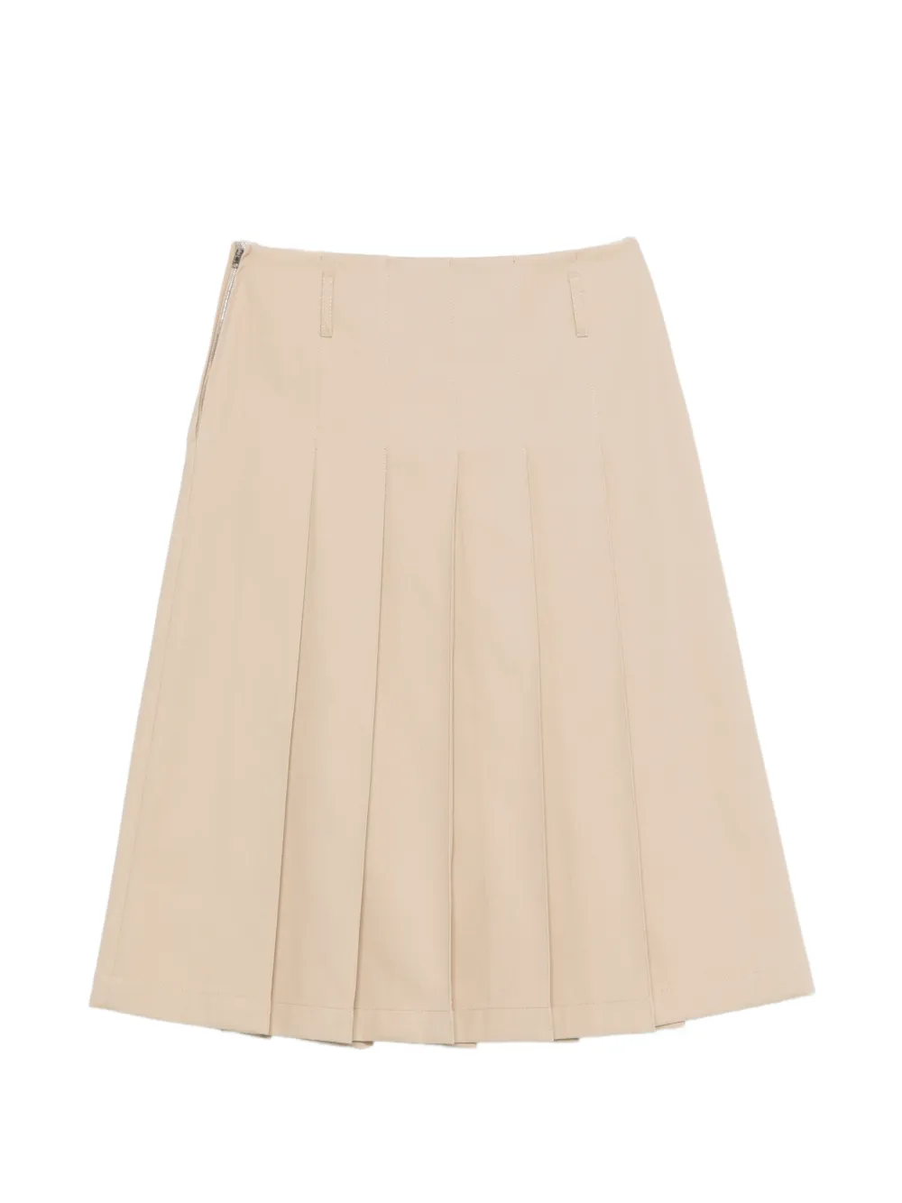  A.p.c. Falda Corta Plisada - Neutro 
