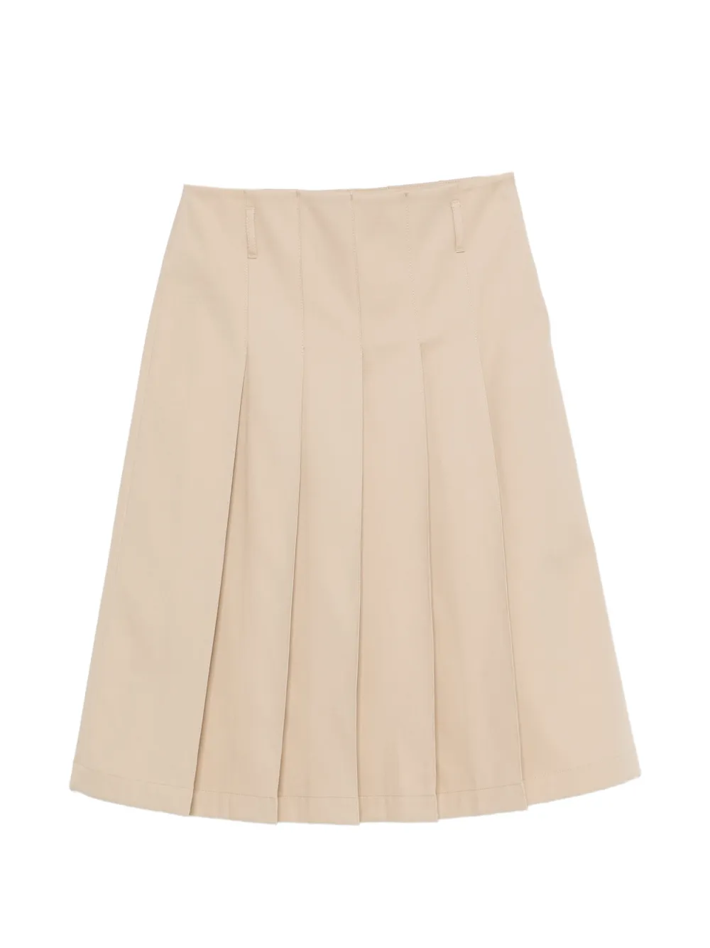 A.P.C. pleated mini skirt - Toni neutri