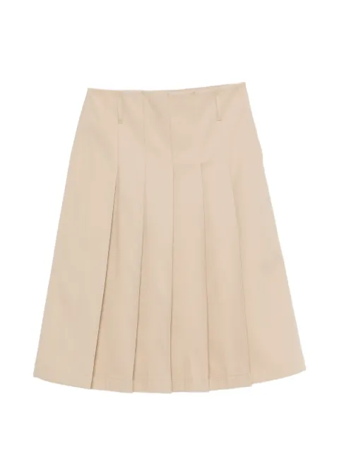 A.P.C. pleated mini skirt