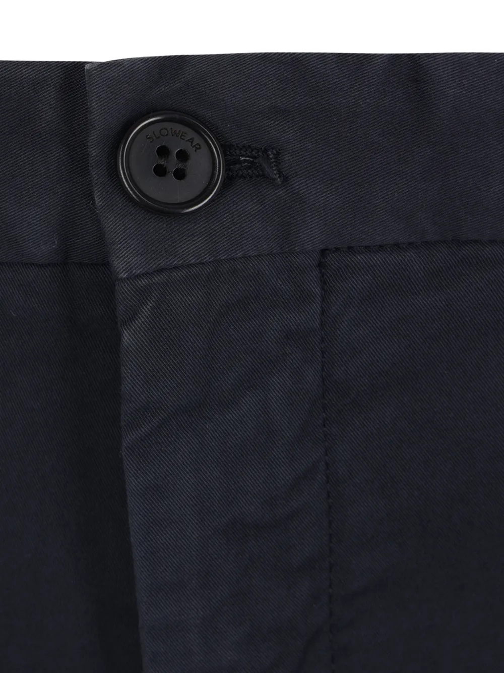 Incotex Twill broek Blauw