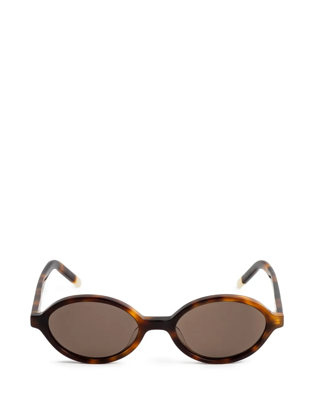 Kaleos Kiara oval-frame sunglasses - Marrone