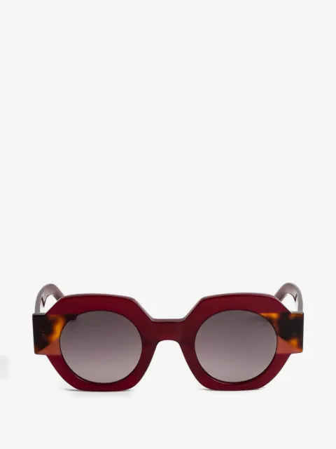Kaleos Gun geometric sunglasses
