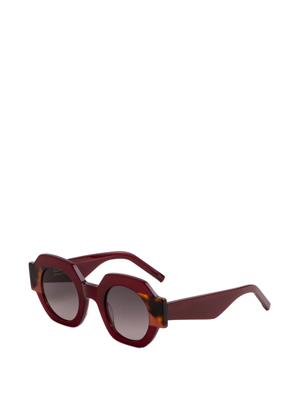  Kaleos Gafas De Sol Gun Con Montura Geométrica - Rojo 