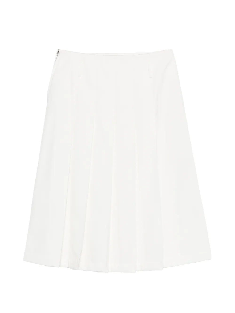 A.P.C. Mini-plooirok Wit
